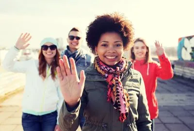Friendly people