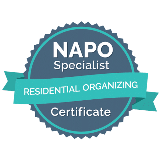 NAPO residential organizing certificate